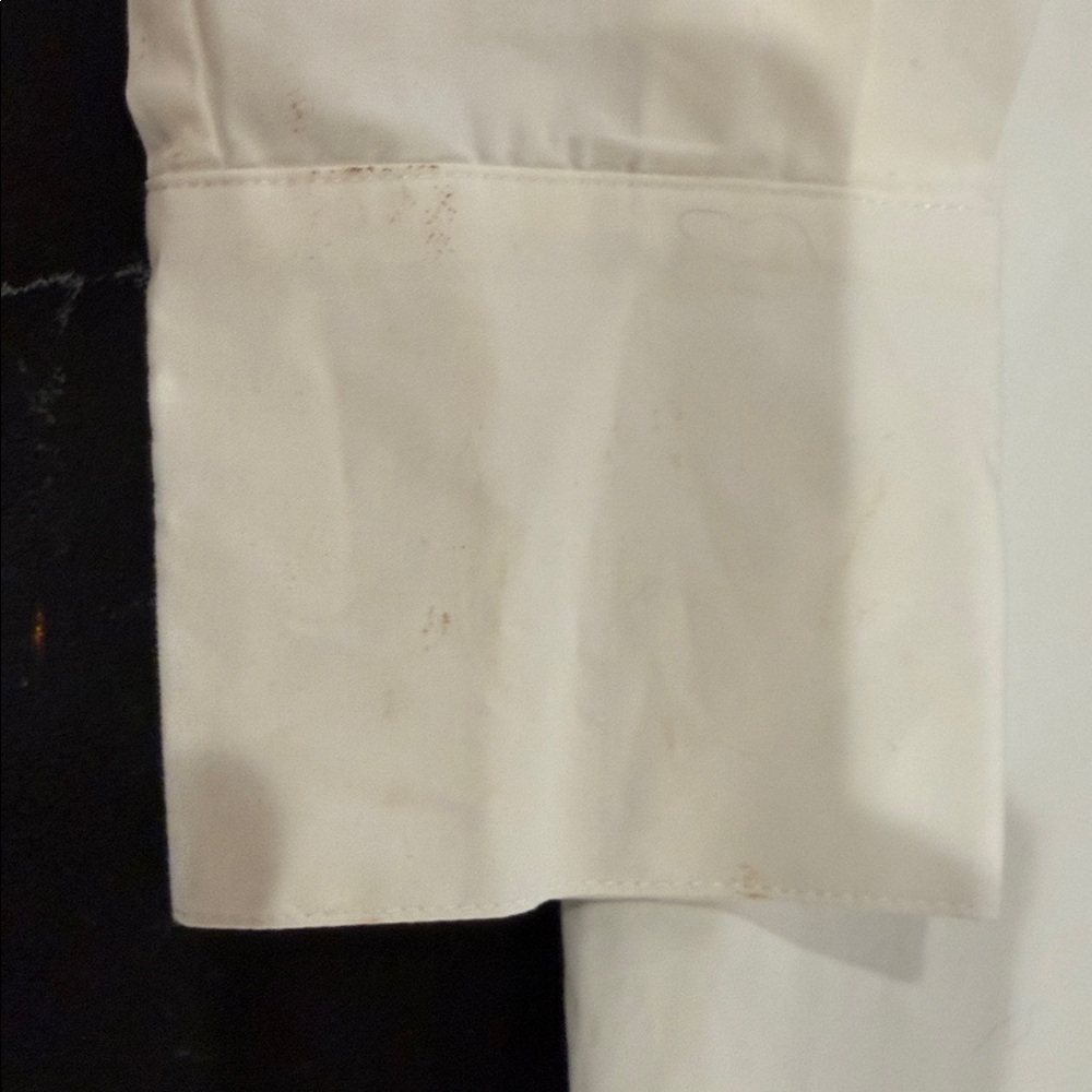 Anine Bing Oversized Mika Crisp Cotton Poplin White Shirt NWT - Picture 14 of 14